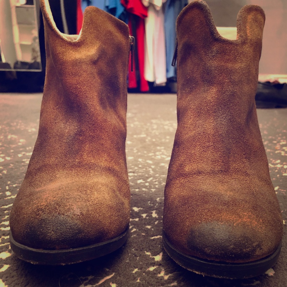 New Freebird booties, never worn